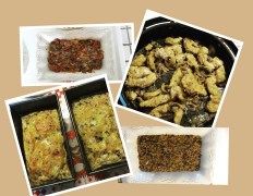 Some of our recipes prepared by Cindy