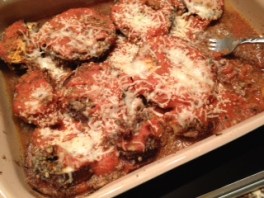 Pecan Eggplant Parmesan